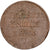 Pays-Bas, SUMATRA, ISLAND OF, 2 Cents, Double Duit, 1837, Utrecht, Cuivre, TB