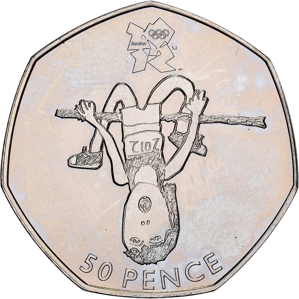 Great Britain, Elizabeth II, 50 Pence, 2009, British Royal Mint, Copper-nickel