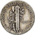 Estados Unidos da América, Dime, Mercury Dime, 1940, Philadelphia, Prata