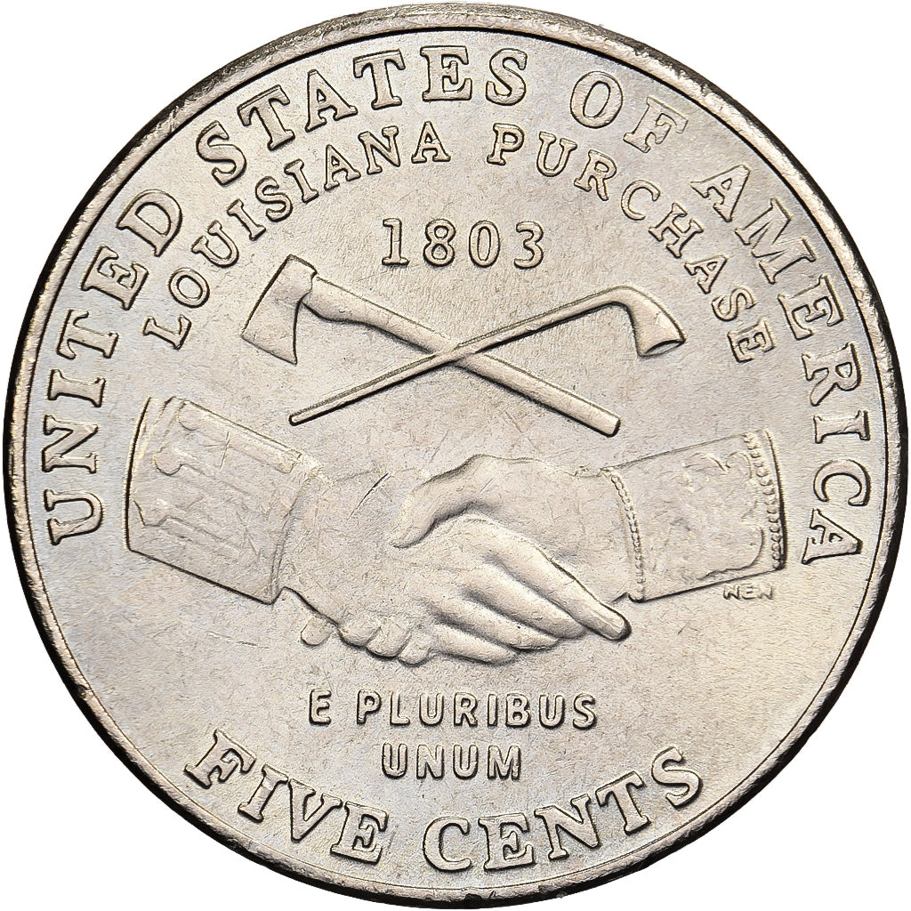 United States, 5 Cents, Jefferson - Westward Expansion - Lewis & Clark