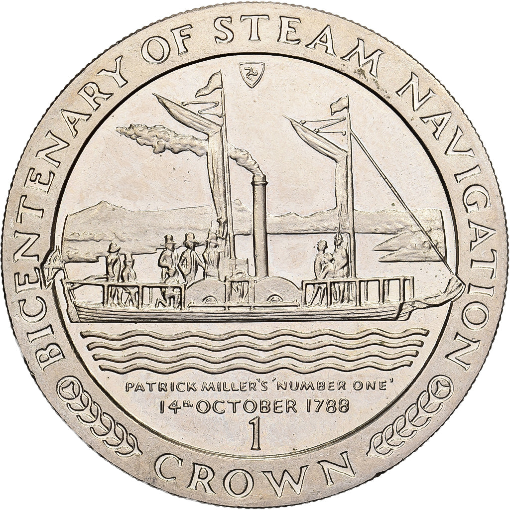 Großbritannien, Elizabeth II, Crown, 1988, Pobjoy Mint, Kupfer-Nickel, VZ