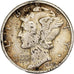 United States, Dime, Mercury Dime, 1945, Philadelphia, Silver, EF(40-45), KM:140