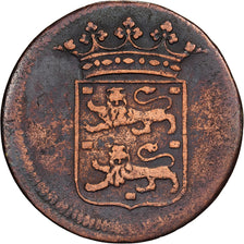 Netherlands Antilles, Duit, 1733, Copper, VF(30-35), KM:132