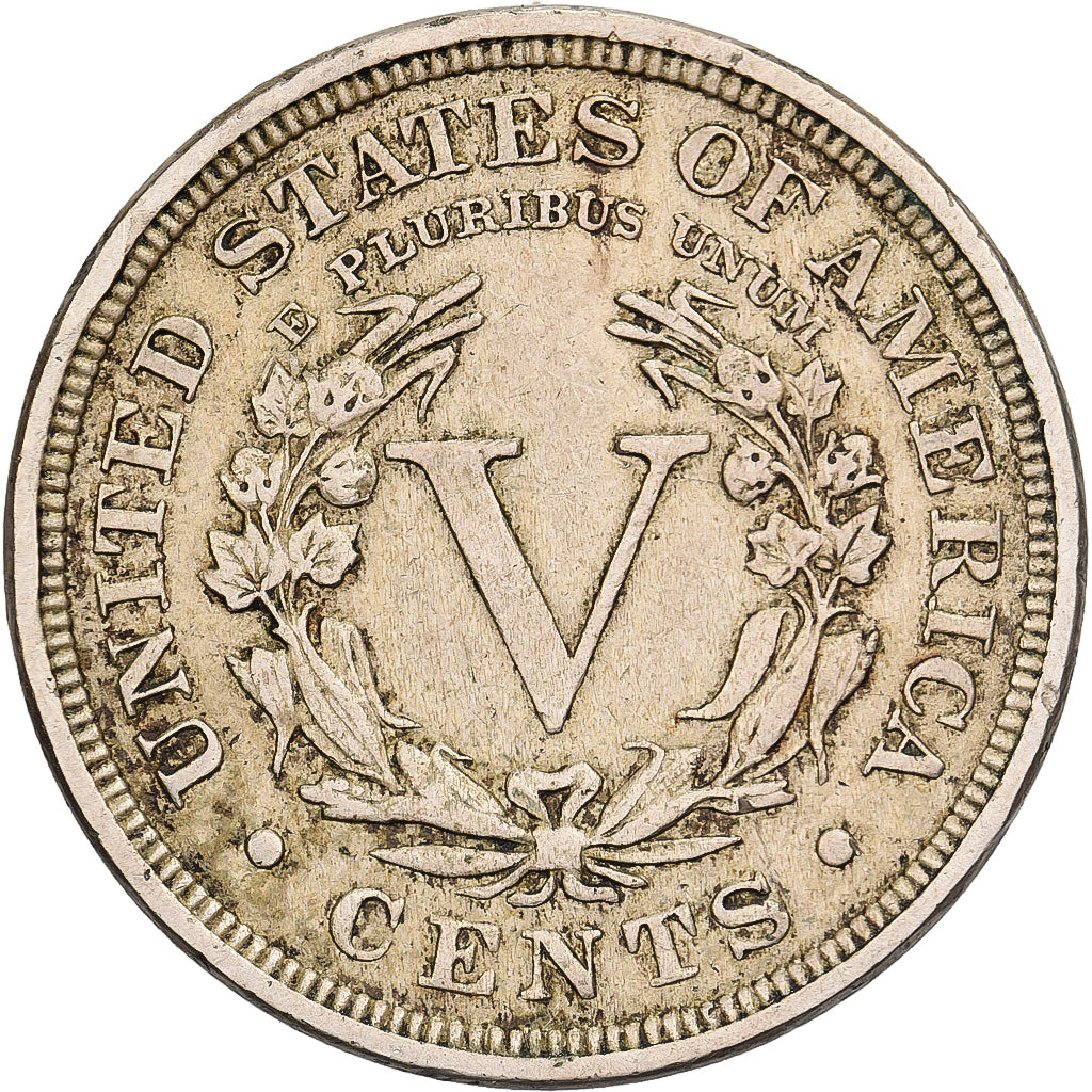 Estados Unidos, 5 Cents, Liberty Nickel, 1911, Philadelphia, Cobre - níquel