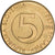 Slovenia, 5 Tolarjev, 1994, Nickel-brass, MS(65-70), KM:6