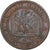 Frankreich, Napoleon III, 2 Centimes, Napoléon III, 1862, Paris, Bronze, SS