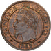 France, Napoléon III, 2 Centimes, Napoléon III, 1862, Bordeaux, Bronze, TTB