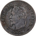 Francja, Napoleon III, 2 Centimes, Napoléon III, 1862, Bordeaux, Brązowy