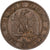 France, Napoleon III, 2 Centimes, Napoléon III, 1861, Paris, Bronze, EF(40-45)