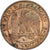 Frankreich, Napoleon III, 2 Centimes, Napoléon III, 1861, Paris, Bronze, S+