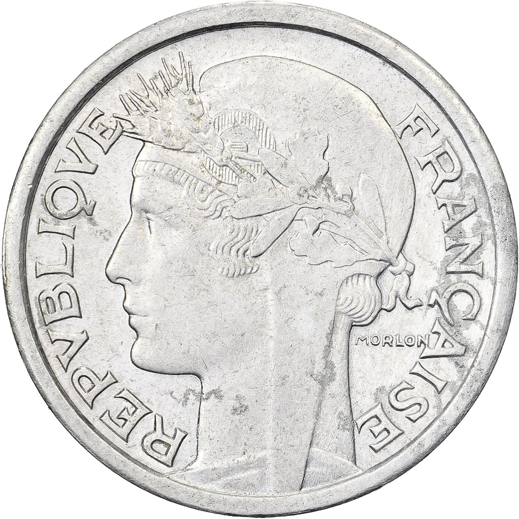 Frankreich, Franc, Morlon, 1947, Paris, Aluminium, SS, KM:885a.1