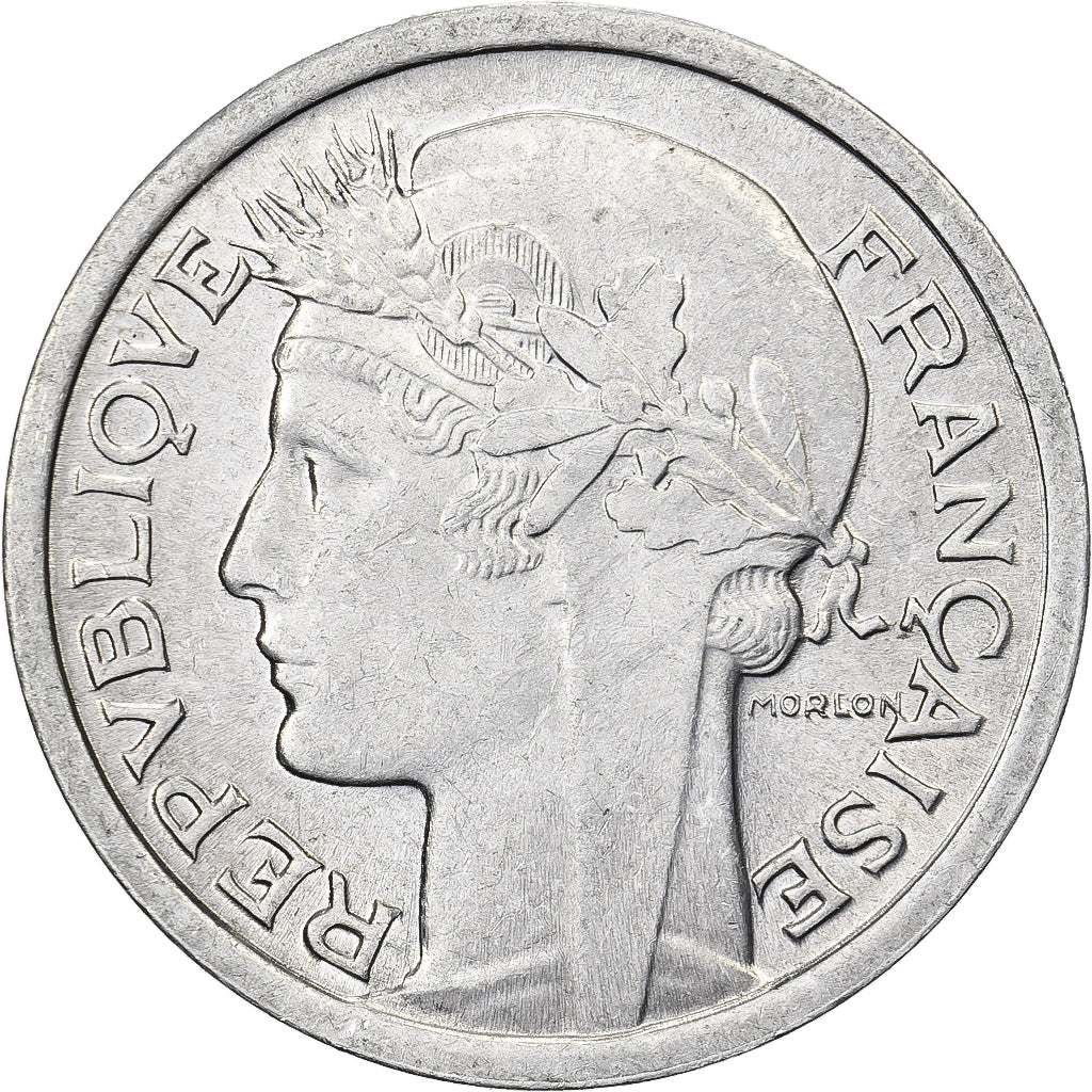 Frankreich, Franc, Morlon, 1949, Paris, Aluminium, SS, KM:885a.1