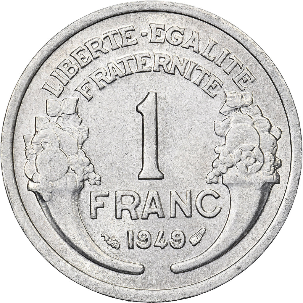 Frankreich, Franc, Morlon, 1949, Paris, Aluminium, SS, KM:885a.1
