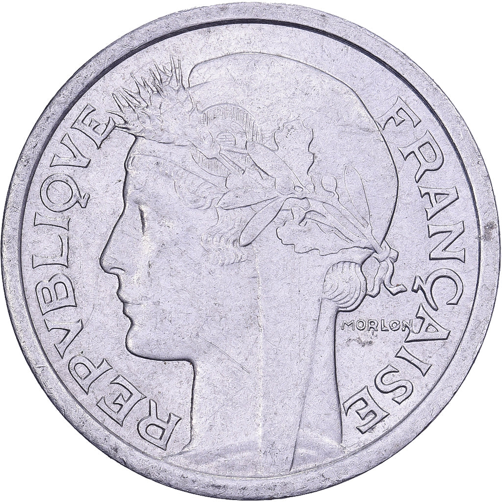 Frankreich, Franc, Morlon, 1949, Aluminium, SS, KM:885a.1