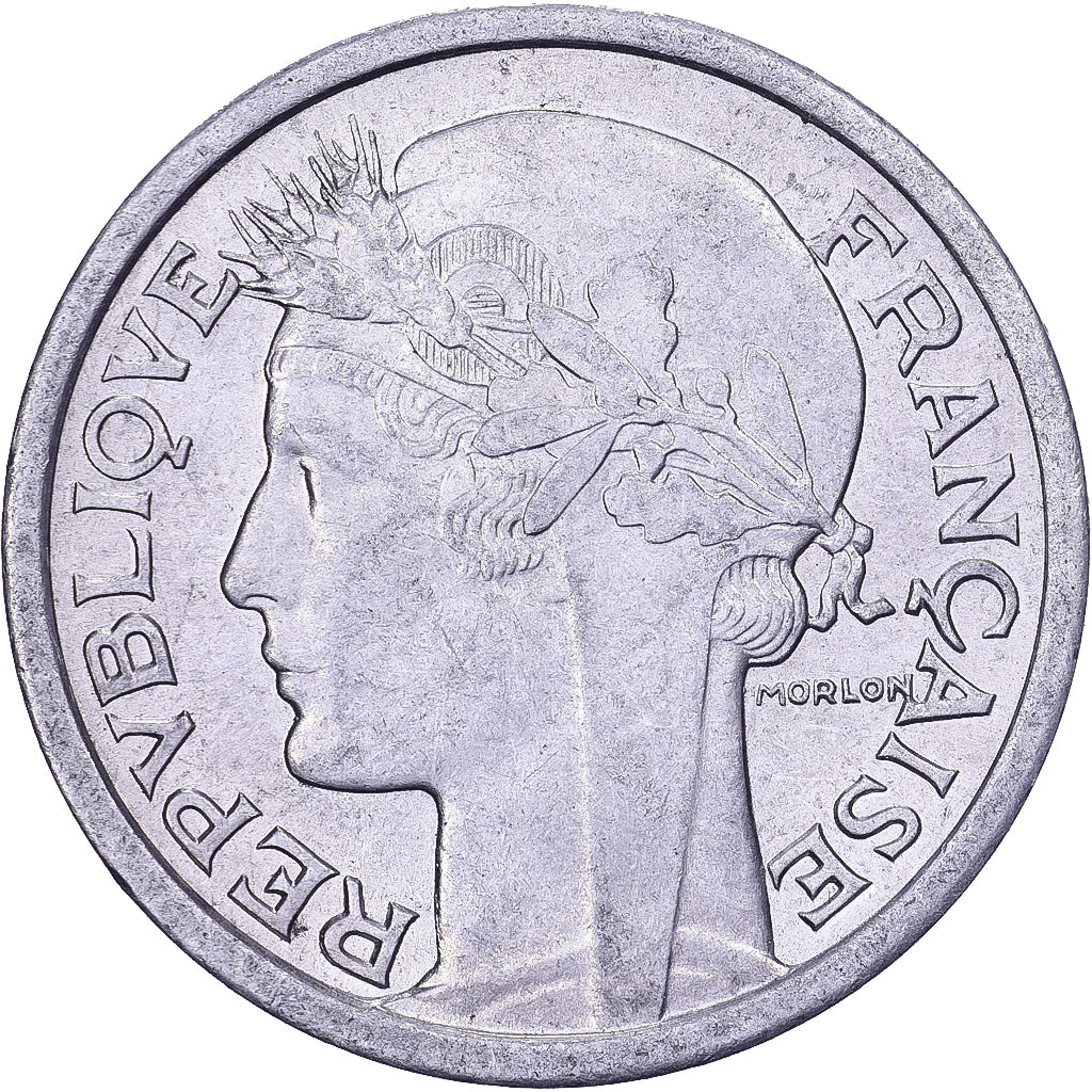 França, Franc, Morlon, 1957, Beaumont - Le Roger, Alumínio, AU(50-53)