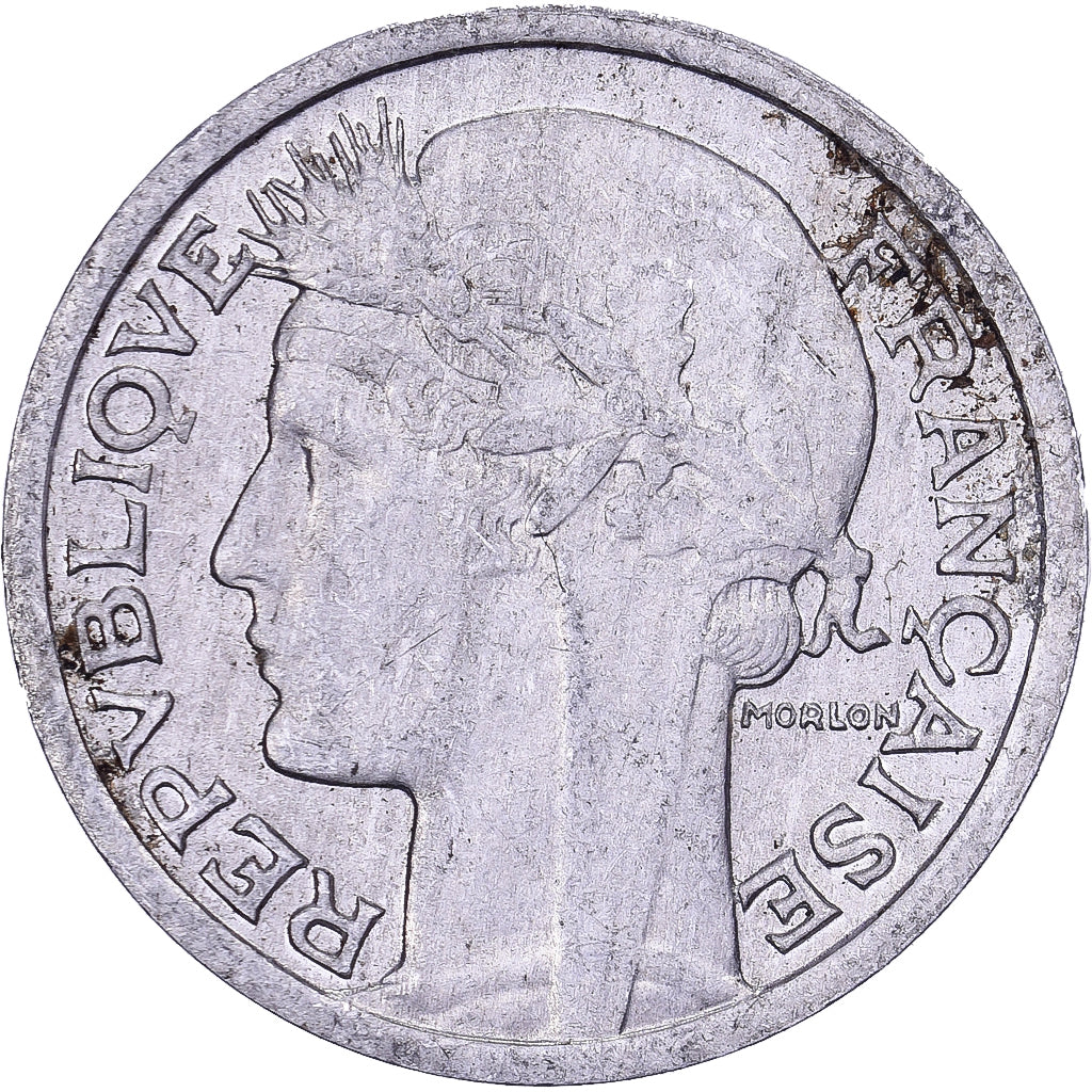 France, 50 Centimes, Morlon, 1944, Paris, Aluminium, TTB, KM:894.1a
