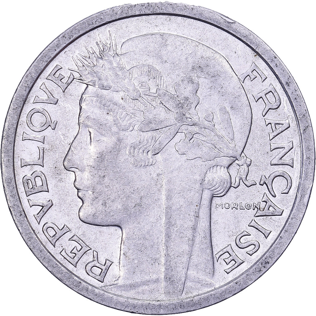 França, Franc, Morlon, 1946, Beaumont - Le Roger, Alumínio, EF(40-45)