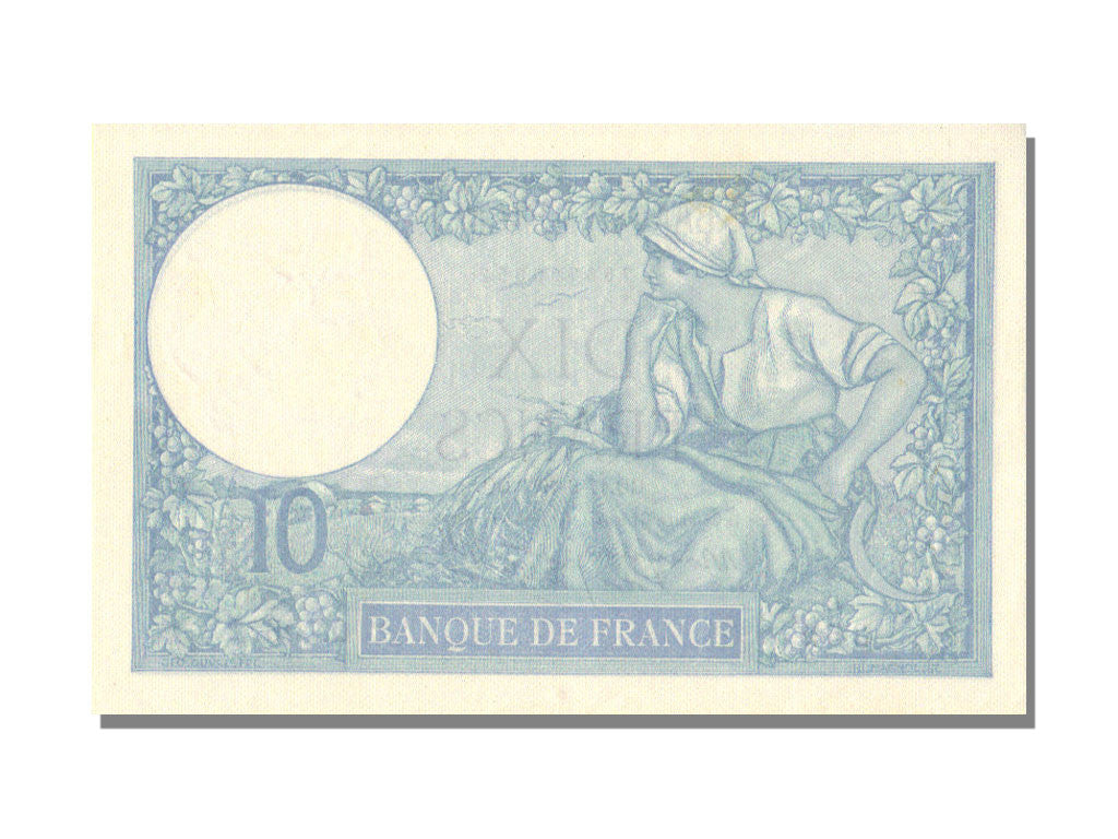 Billet, France, 10 Francs, 10 F 1916-1942 ''Minerve'', 1939, 1939-08-17, SPL+