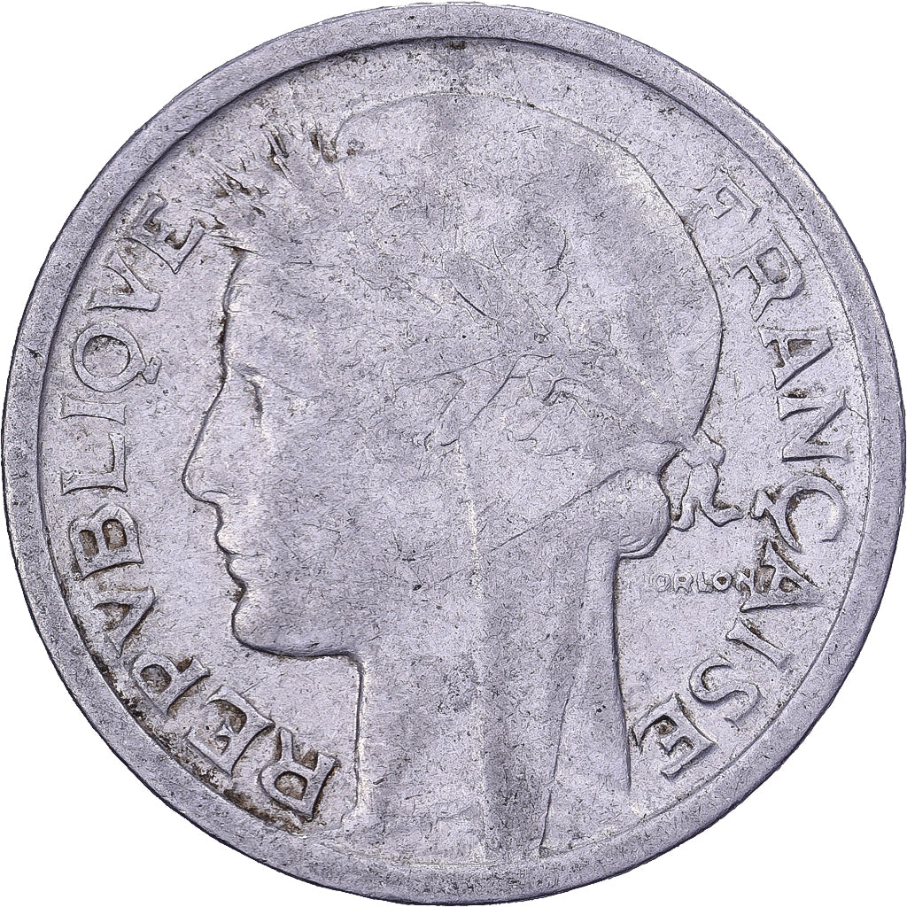 França, Franc, Morlon, 1944, Castelsarrasin, Alumínio, EF(40-45)