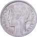 Frankrijk, Franc, Morlon, 1944, Castelsarrasin, Aluminium, ZF, KM:885a.3