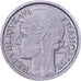 Frankrijk, 50 Centimes, Morlon, 1947, Paris, Aluminium, ZF+, KM:894.1a