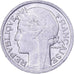 França, 50 Centimes, Morlon, 1945, Paris, Alumínio, AU(50-53), KM:894.1a