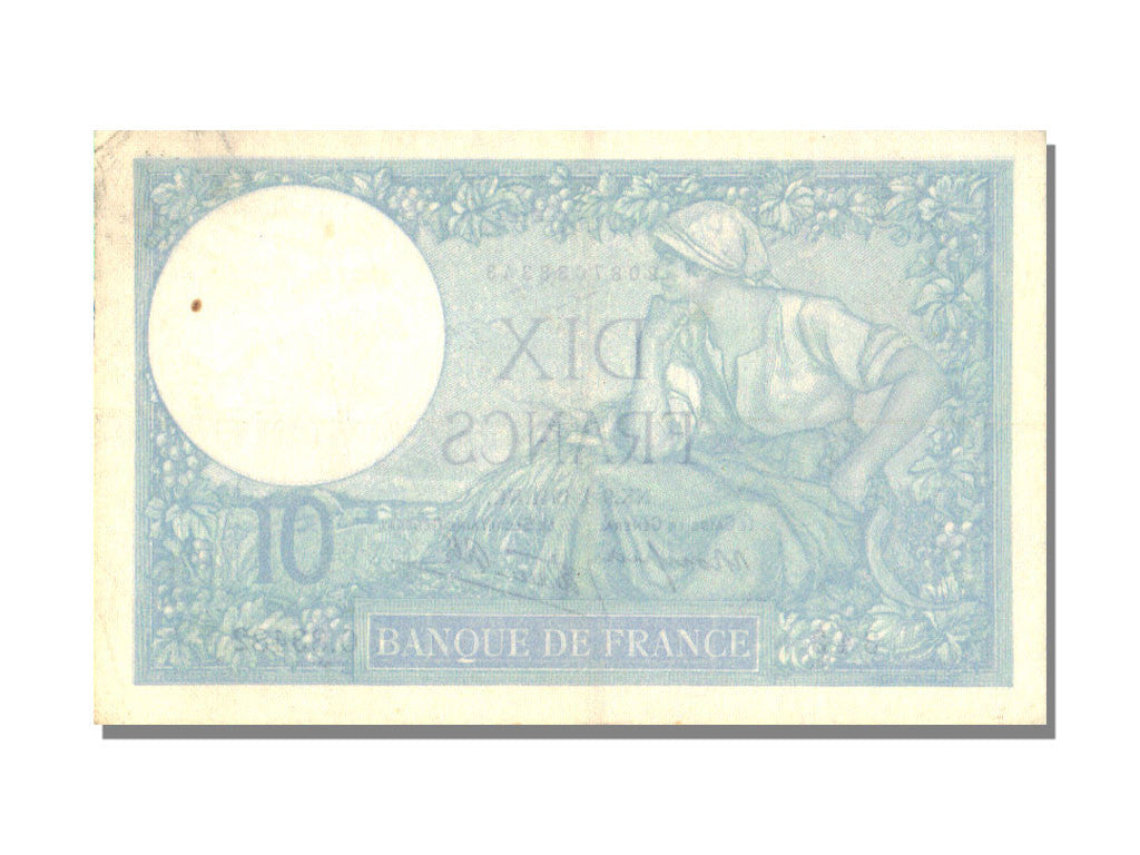 Banknote, France, 10 Francs, 10 F 1916-1942 ''Minerve'', 1941, 1941-01-09