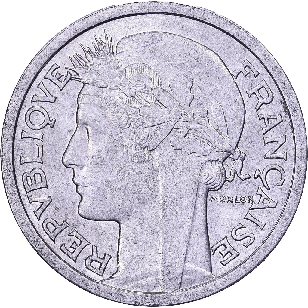 Frankreich, Franc, Morlon, 1958, Aluminium, VZ, KM:885a.1