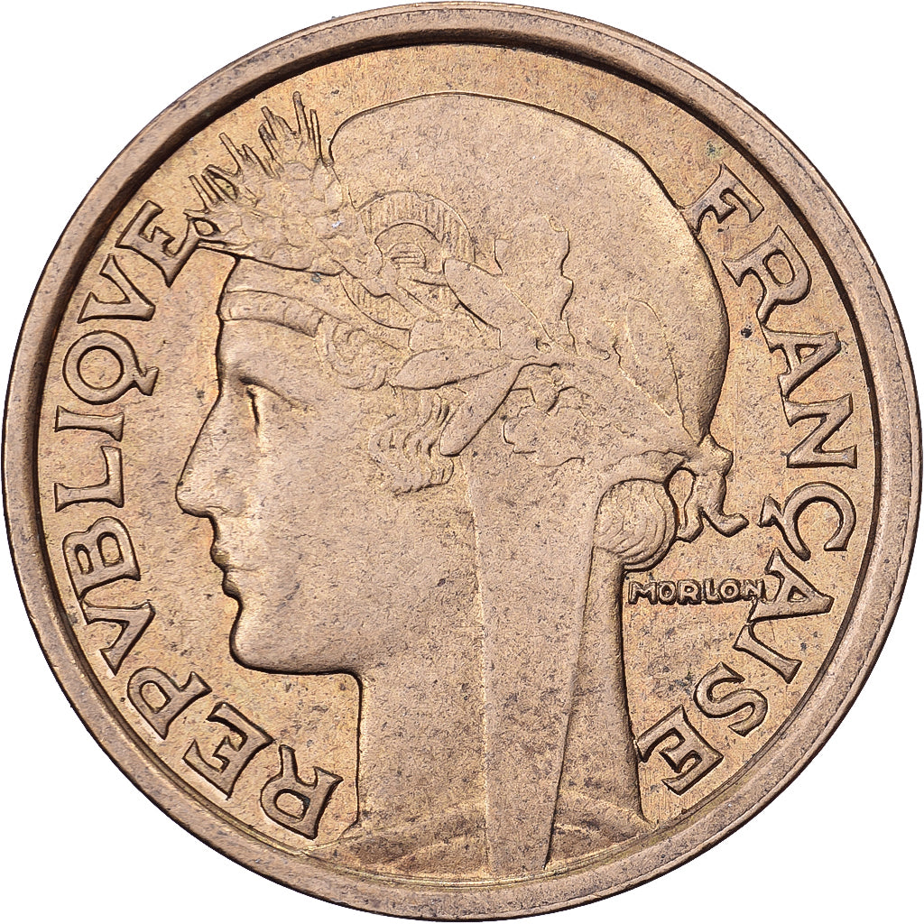 France, Franc, Morlon, 1931, Bronze-Aluminium, SUP, KM:885