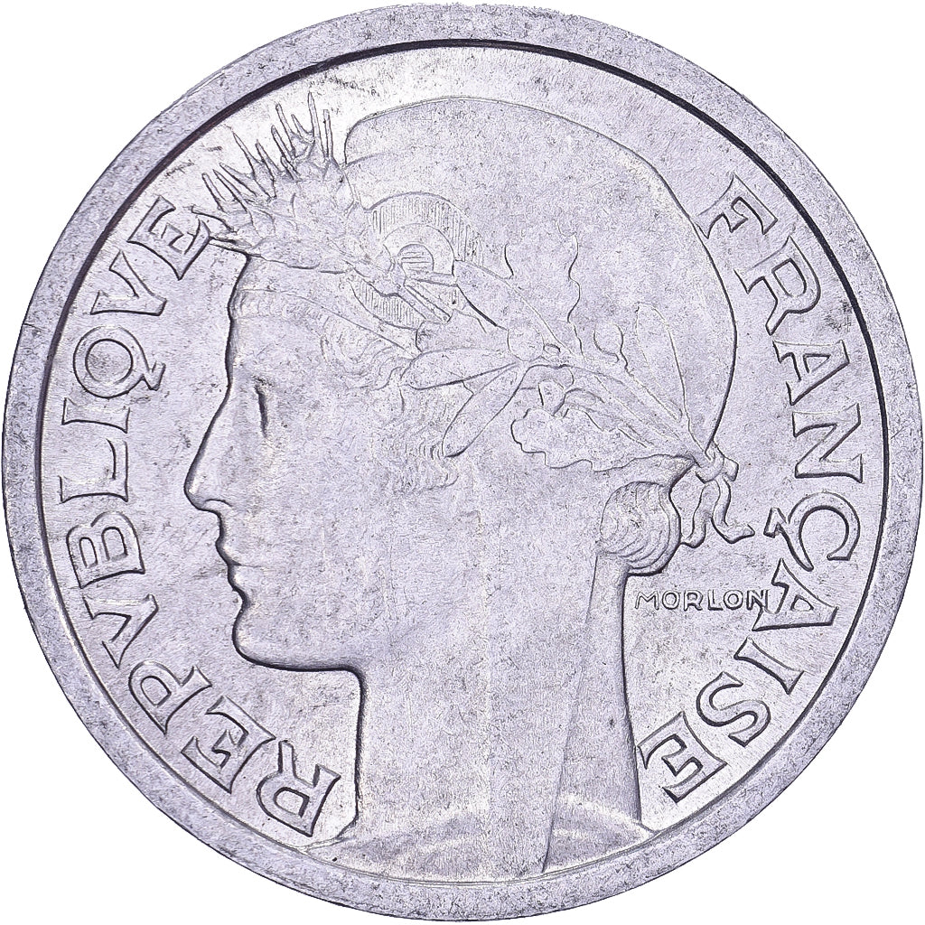 Frankreich, Franc, Morlon, 1948, Aluminium, VZ, KM:885a.1