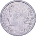 Francia, Franc, Morlon, 1945, Alluminio, BB+, KM:885a.1