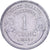 Francia, Franc, Morlon, 1945, Alluminio, BB+, KM:885a.1