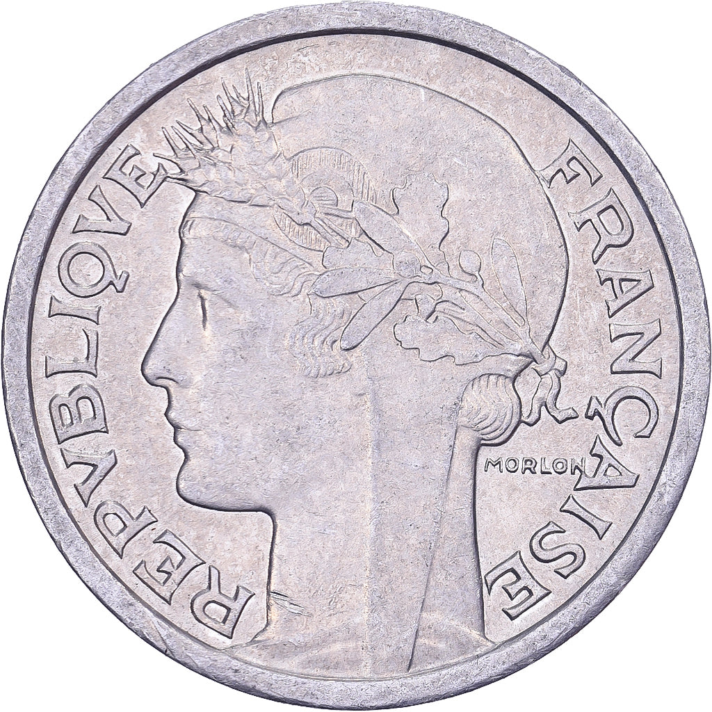 Frankreich, Franc, Morlon, 1958, Aluminium, SS, KM:885a.1
