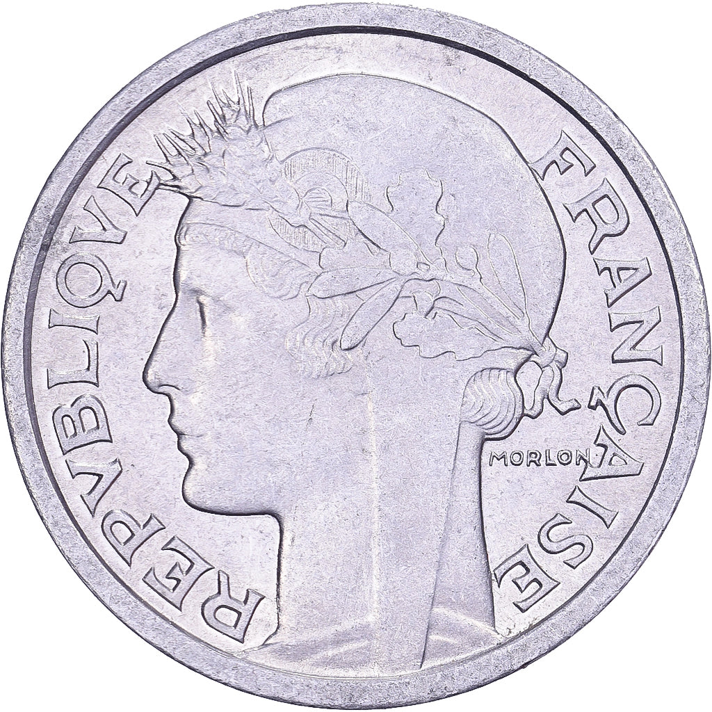 Frankreich, Franc, Morlon, 1959, Aluminium, VZ, KM:885a.1