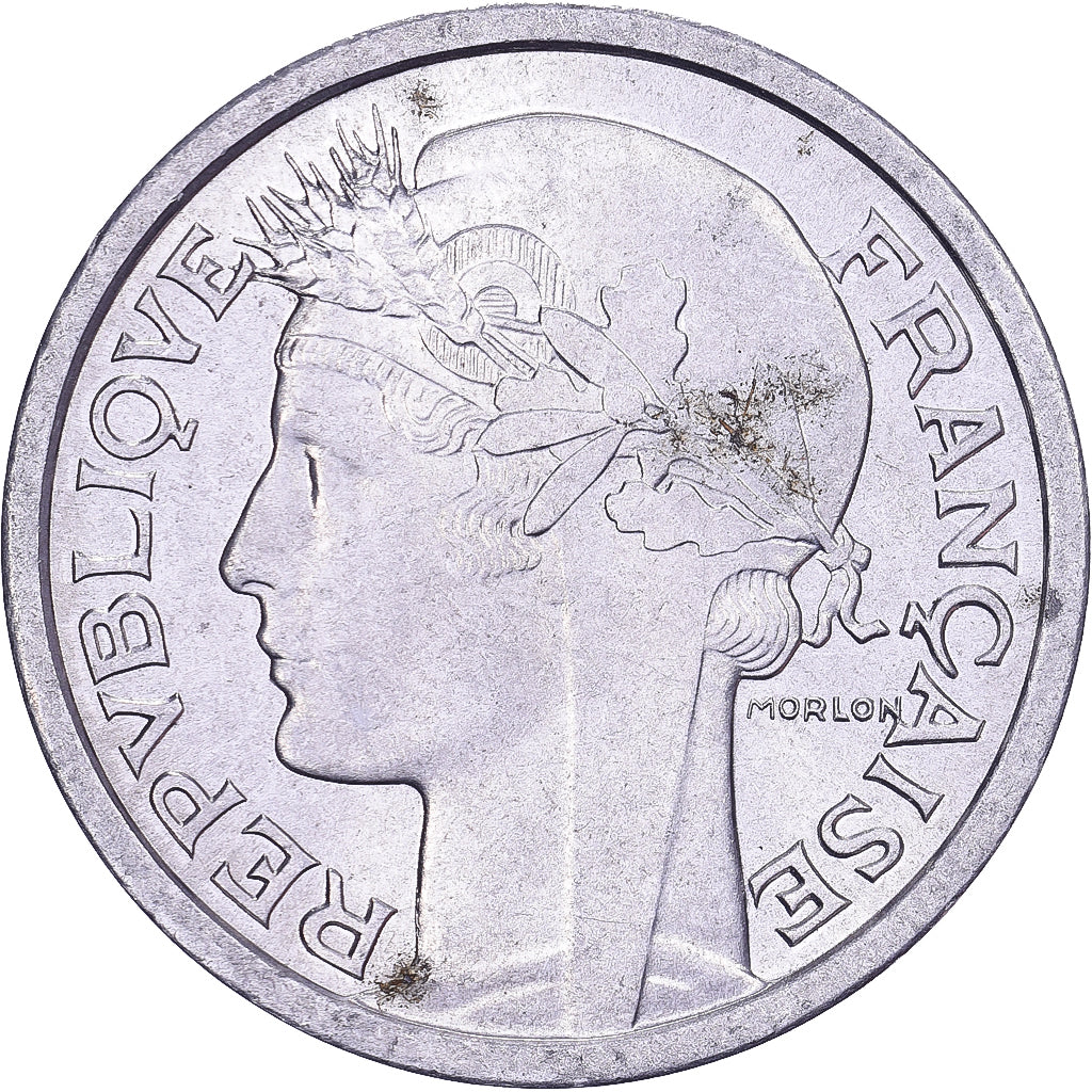 Frankreich, Franc, Morlon, 1959, Aluminium, SS+, KM:885a.1