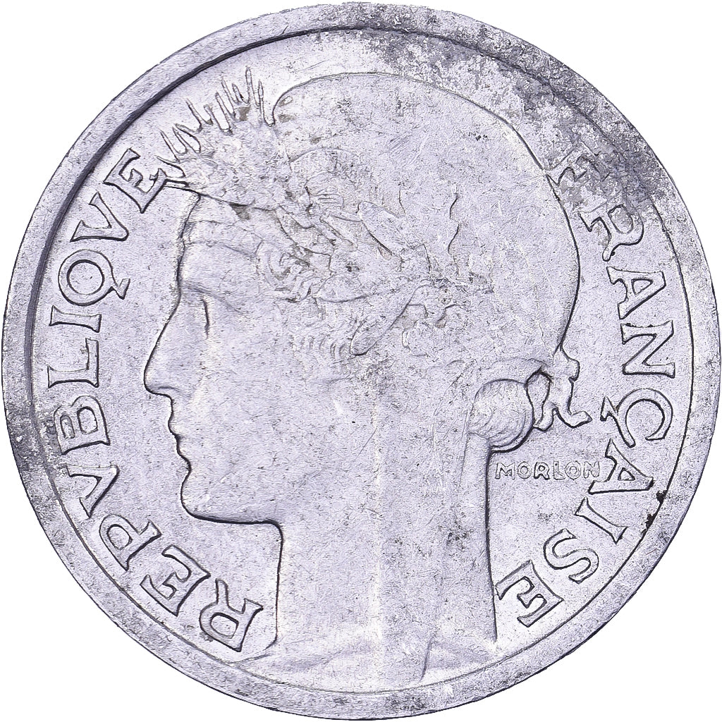 Frankreich, 50 Centimes, Morlon, 1945, Castelsarrasin, Aluminium, VZ, KM:894.1a