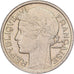 France, Franc, Morlon, 1937, Aluminum-Bronze, AU(50-53), KM:885