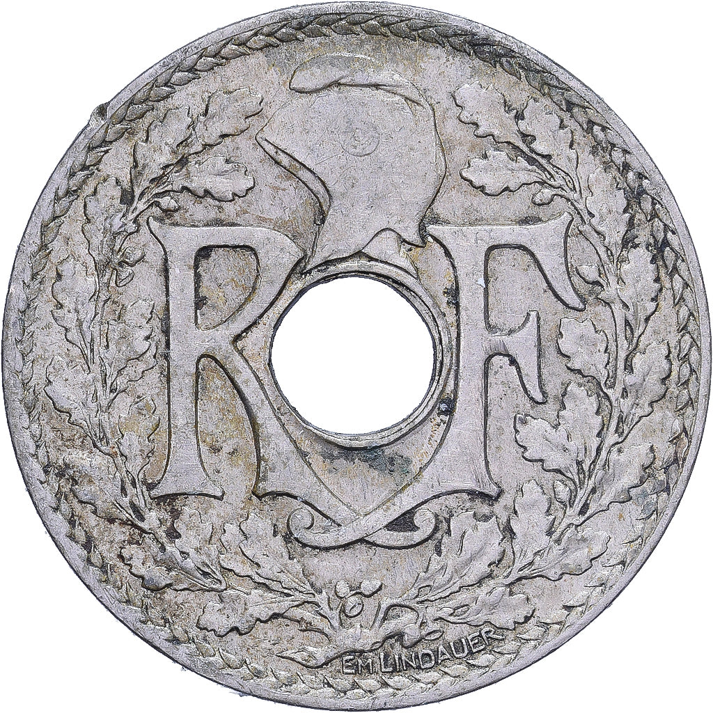 France, 25 Centimes, Lindauer, 1936, Cupro-nickel, TB+, KM:867a
