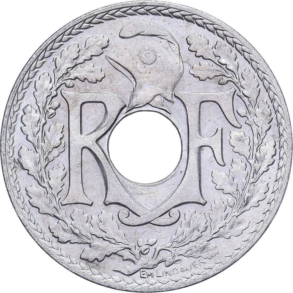 Francia, 10 Centimes, Lindauer, 1939, Nichel-bronzo, SPL-, KM:889.1