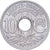 Frankreich, 10 Centimes, Lindauer, 1939, Nickel-Bronze, VZ, KM:889.1
