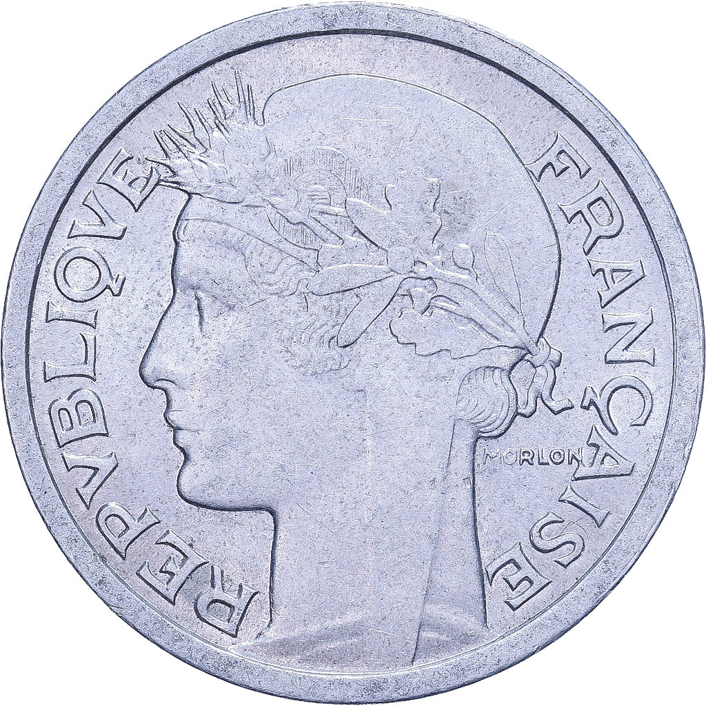 Francia, Franc, Morlon, 1959, Alluminio, BB+, KM:885a.1