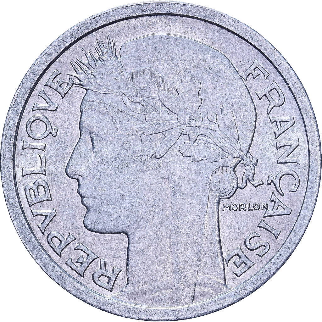 Frankreich, Franc, Morlon, 1958, Aluminium, SS+, KM:885a.1