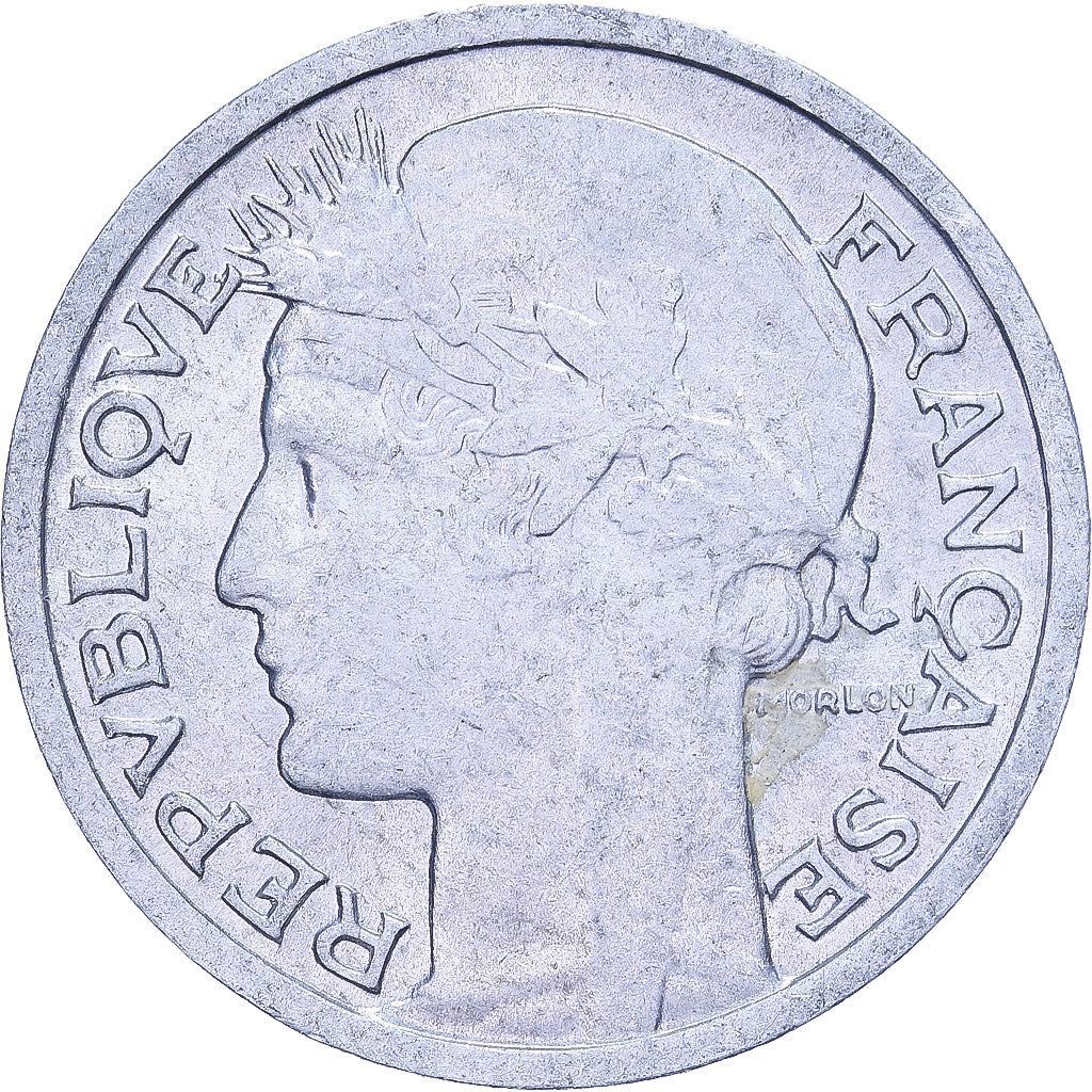 France, 50 Centimes, Morlon, 1945, Castelsarrasin, Aluminium, TTB+, KM:894.3a