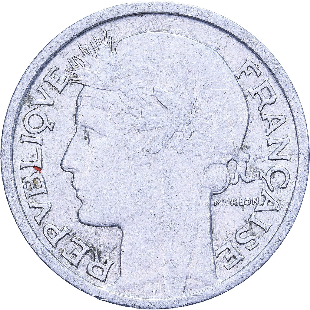 France, 50 Centimes, Morlon, 1944, Paris, Aluminium, TB+, KM:894.1a