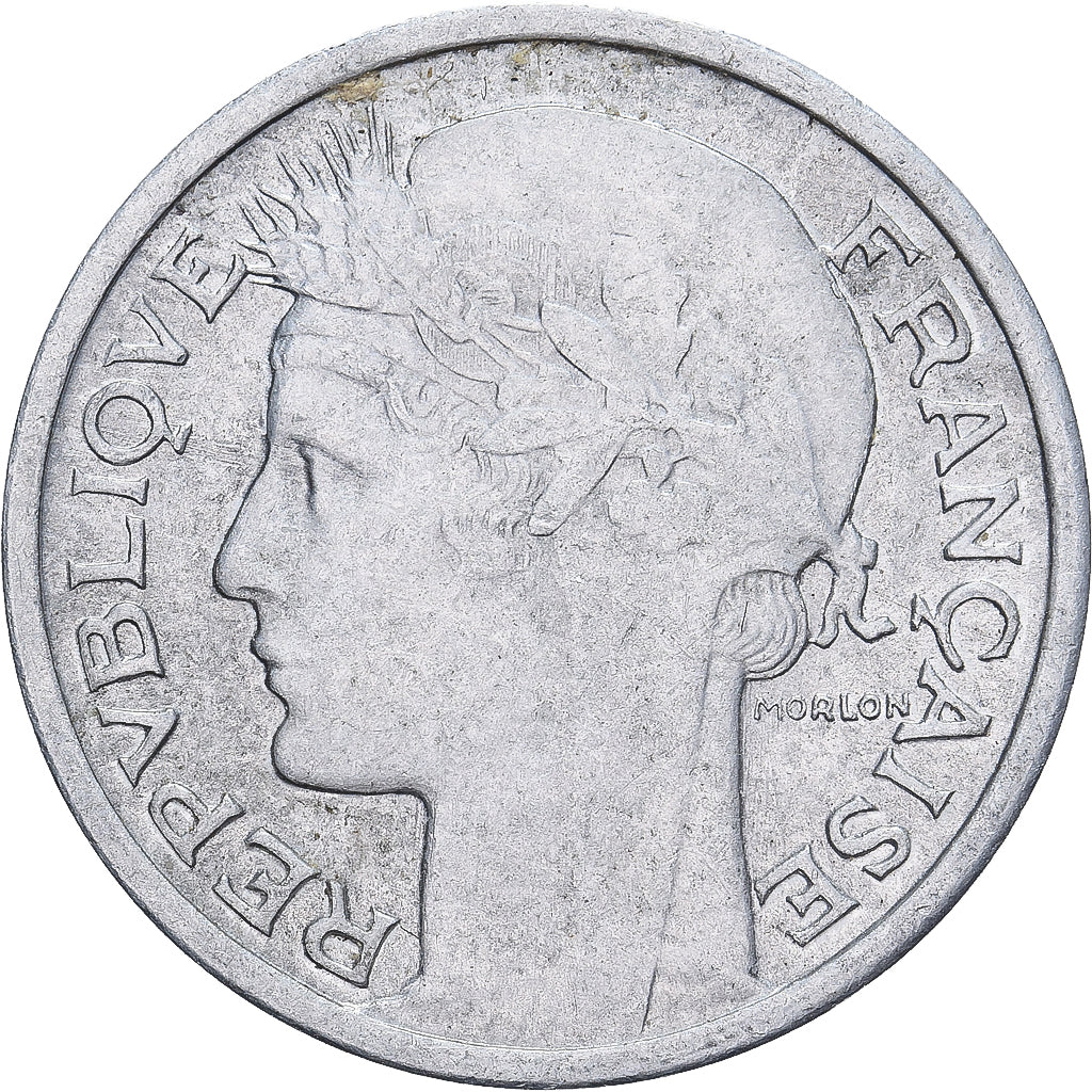 France, 50 Centimes, Morlon, 1941, Paris, Aluminum, AU(50-53), KM:894.1a