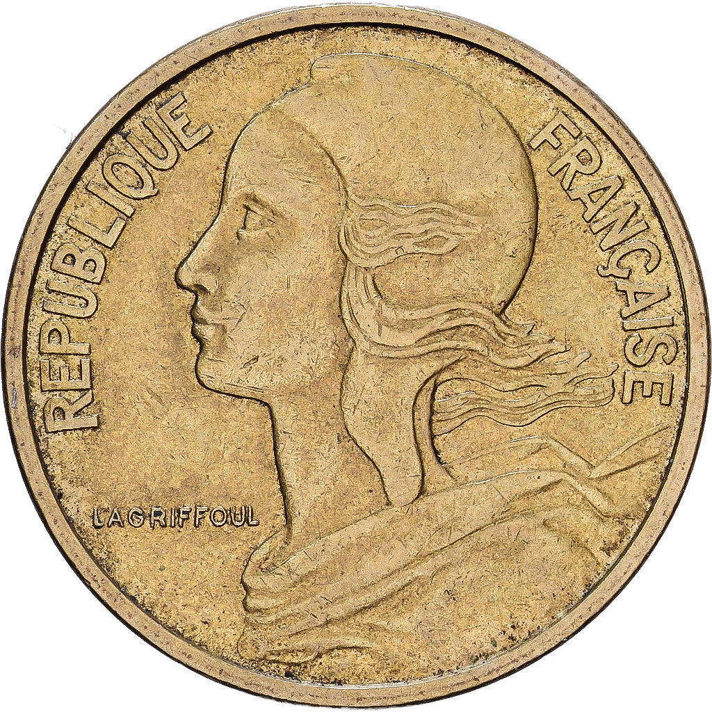 France, 50 Centimes, Marianne, 1963, Bronze-Aluminium, SUP, KM:939.1