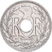 Francja, 10 Centimes, Lindauer, .1939., Nikiel-Brąz, AU(55-58), KM:889.1