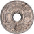 France, 10 Centimes, Lindauer, .1939., Nickel-Bronze, EF(40-45), KM:889.1