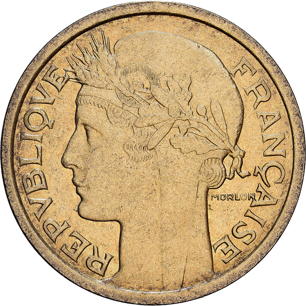 Frankreich, 1 Franc, 1939, Aluminum-Bronze, SS
