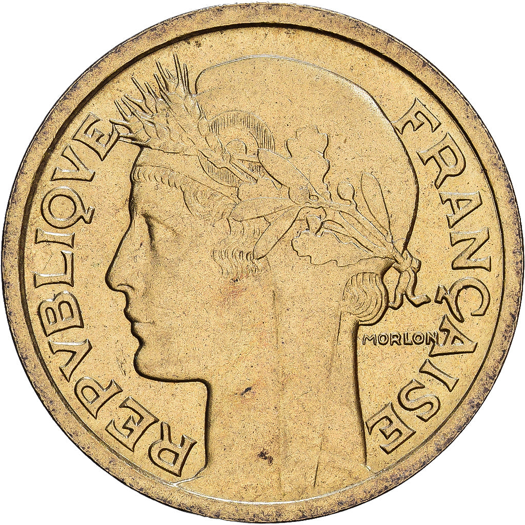 France, 1 Franc, 1939, Cupro-Aluminium, EF(40-45)